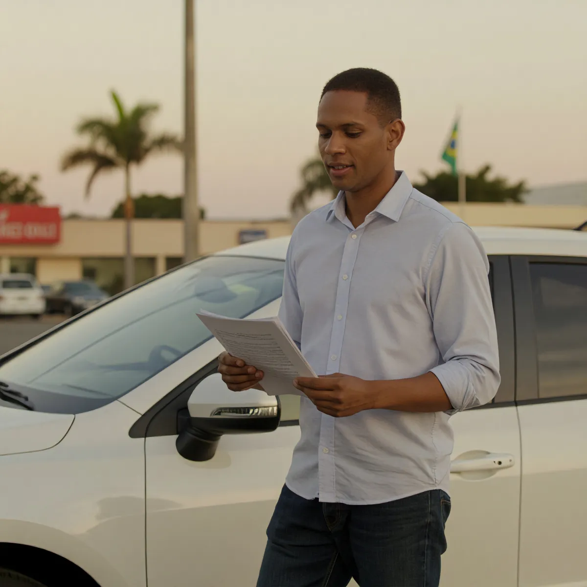 Como usar carro usado como entrada no financiamento de seminovo em Goiânia